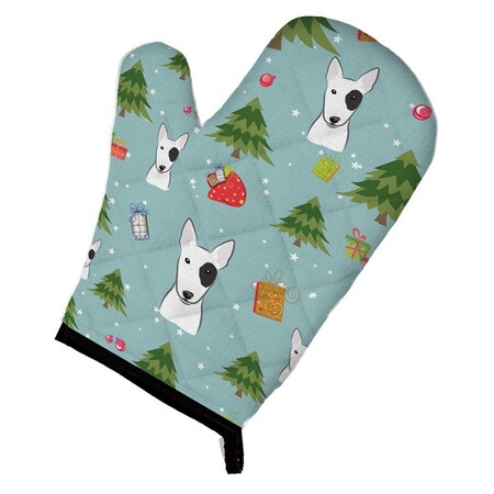 Carolines Treasures Christmas Bull Terrier Oven Mitt BB4998OVMT